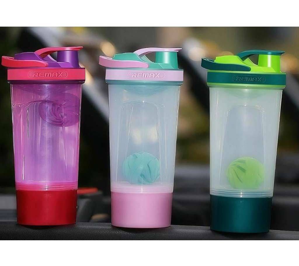Remax Lotton Water Bottle Lotton Series Water Bottle 750ml RT Protein Shaker Multi Color  DNM