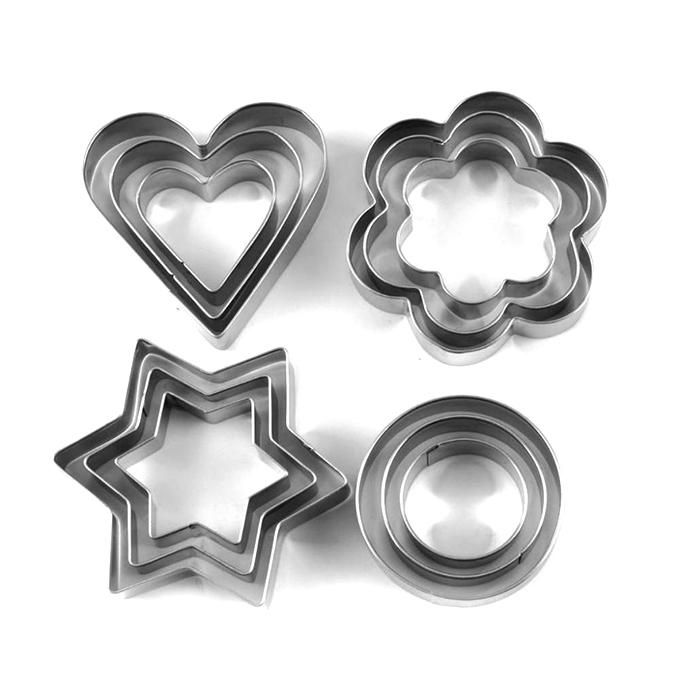 Cookie Cutter Set - Silver