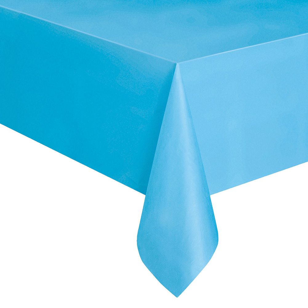 137x183cm Disposable Plastic Solid Color Table Cover Party Catering Tablecloth