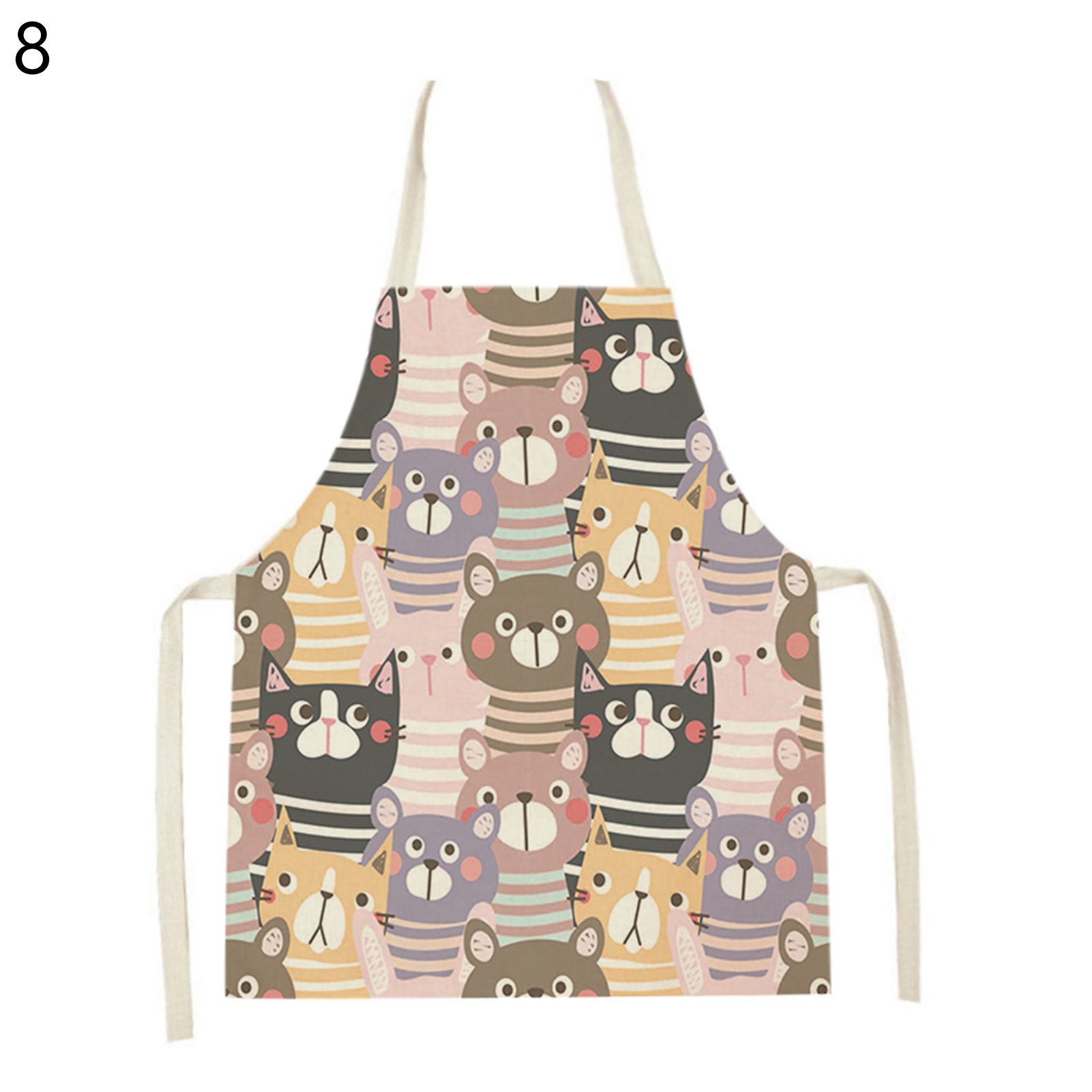 Apron Fixed Strap Modern Style Waterdrop Resistant Kitcn Apron