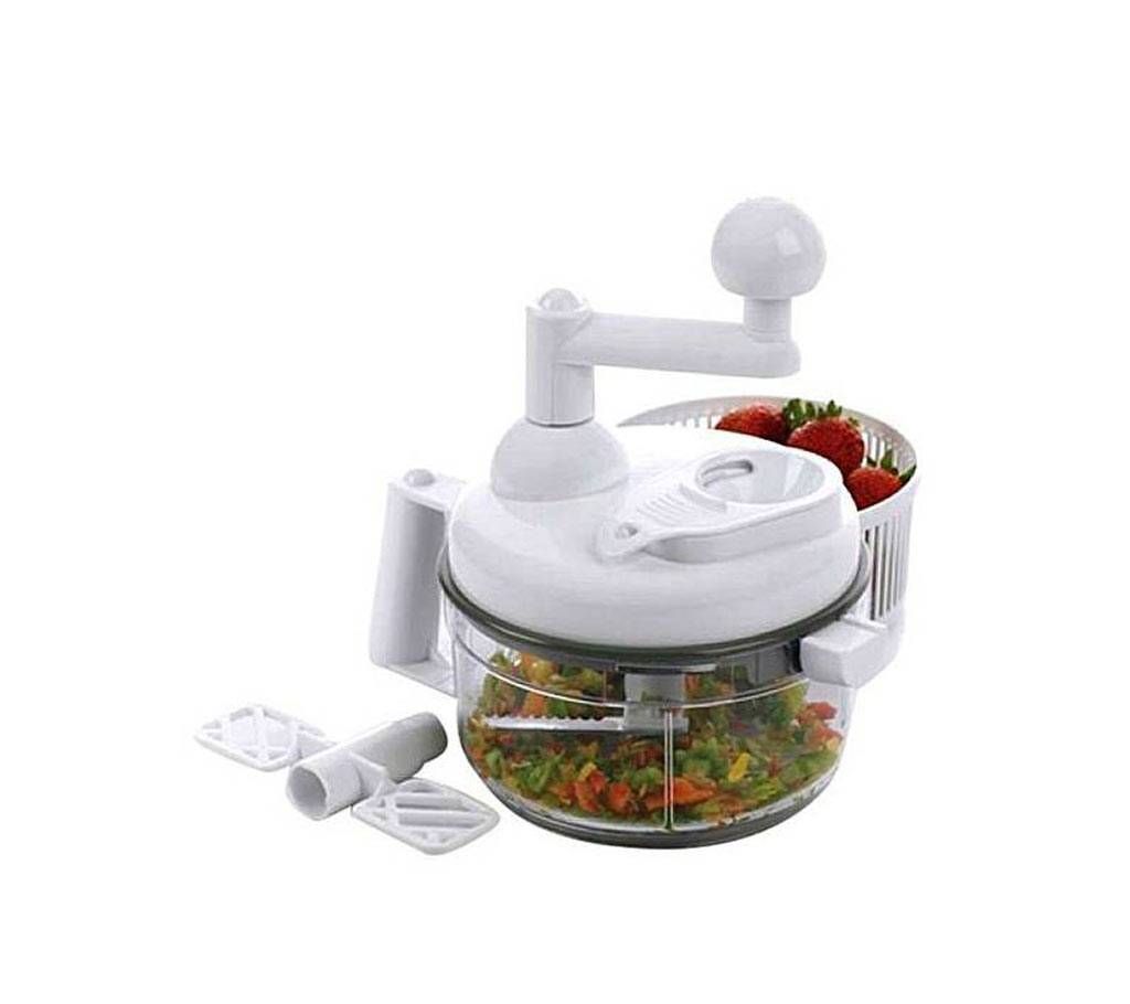 Swift Chopper and Blender - White & Red