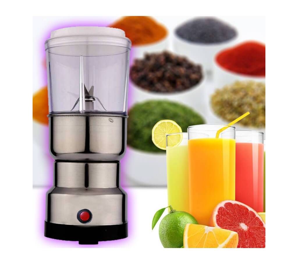 Spice Grinder and Blender - Silver