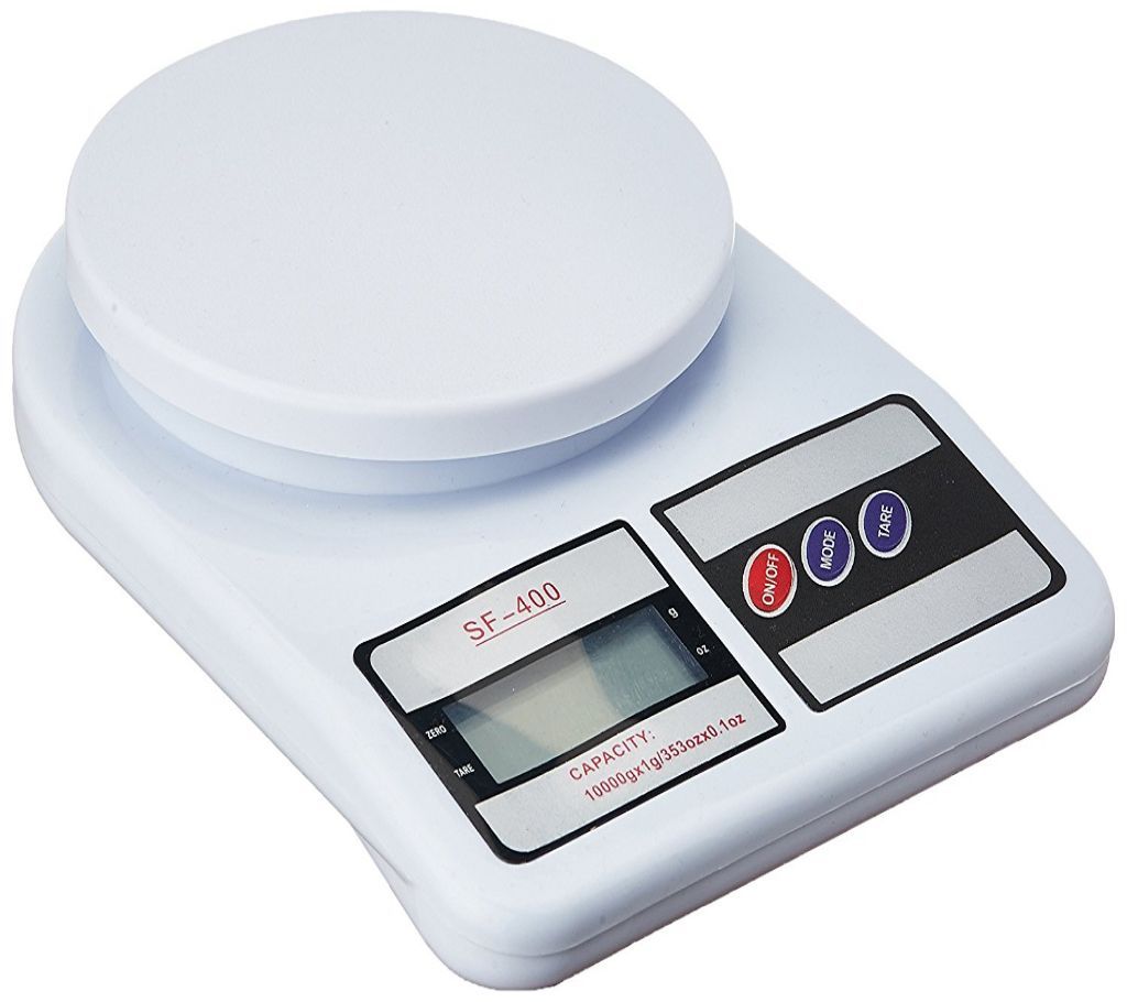 Generic Electronic Kitchen Digital Weighing Scale High Precision Electronic Household Multipurpose ( White, 10 Kg )