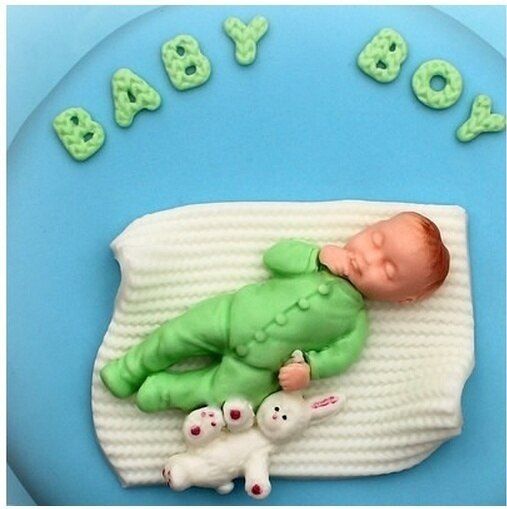 3D Boy Girl baby Doll Bear Silicone Cake Mold Baby Party Fondant Cake Decorating Tools Cupcake Chocolate Baking Moulds