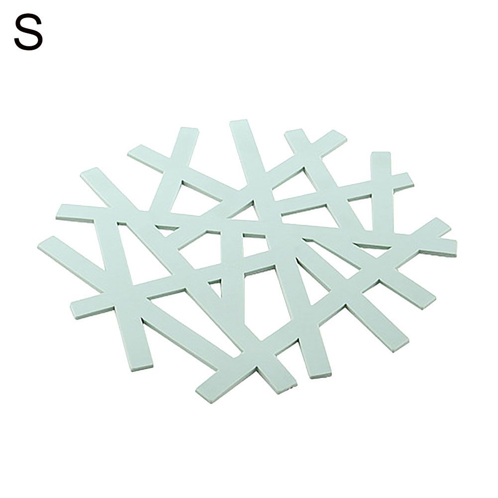 Snowflake Heat-resistant Non-slip Placemat Mat Coaster Pad Dinner Table Decor