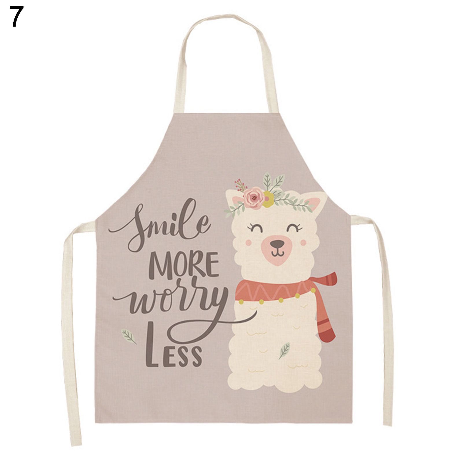 Bib Apron Anti-fade Unisex Printed Bib Apron