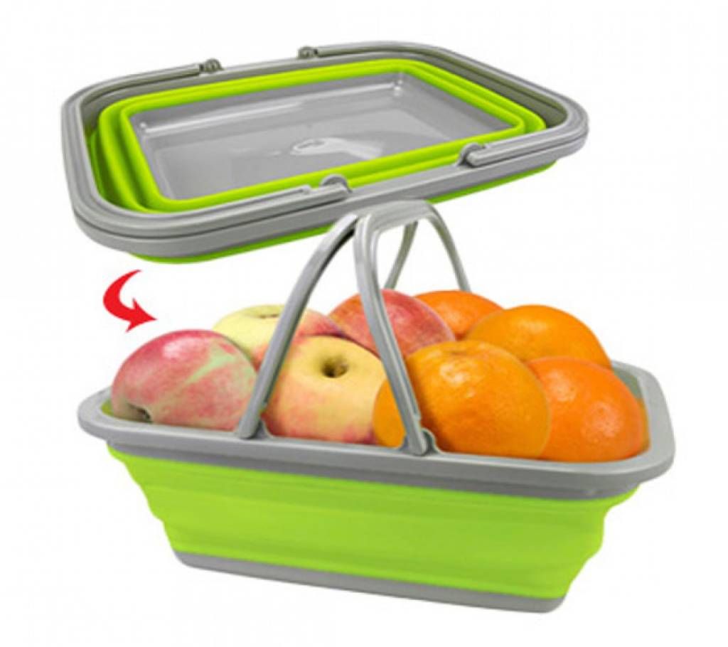 Multi functional folding bucket