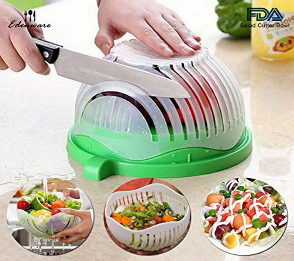 Salad Cutter Bowl