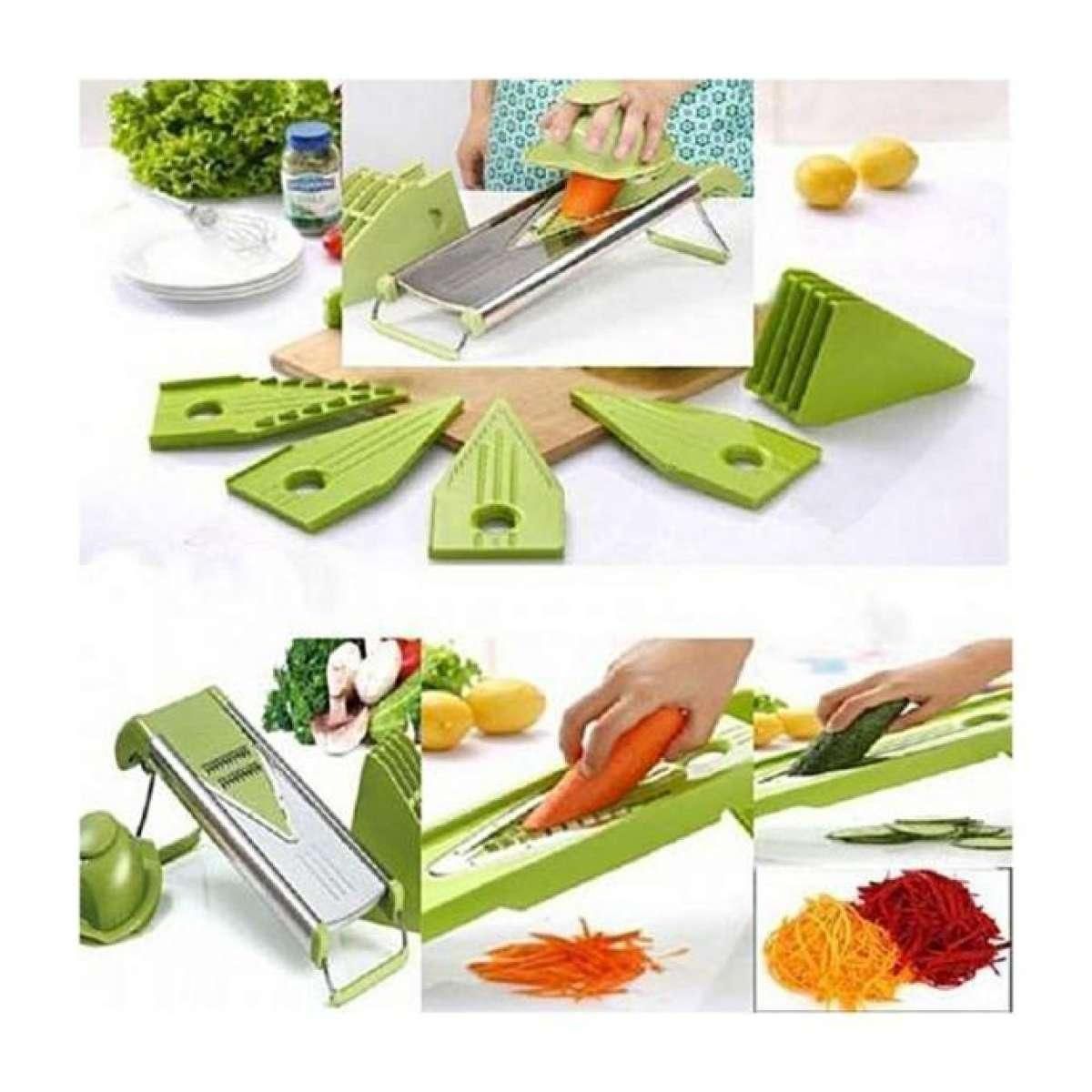 Multi Function Vegetable Shredder - Green