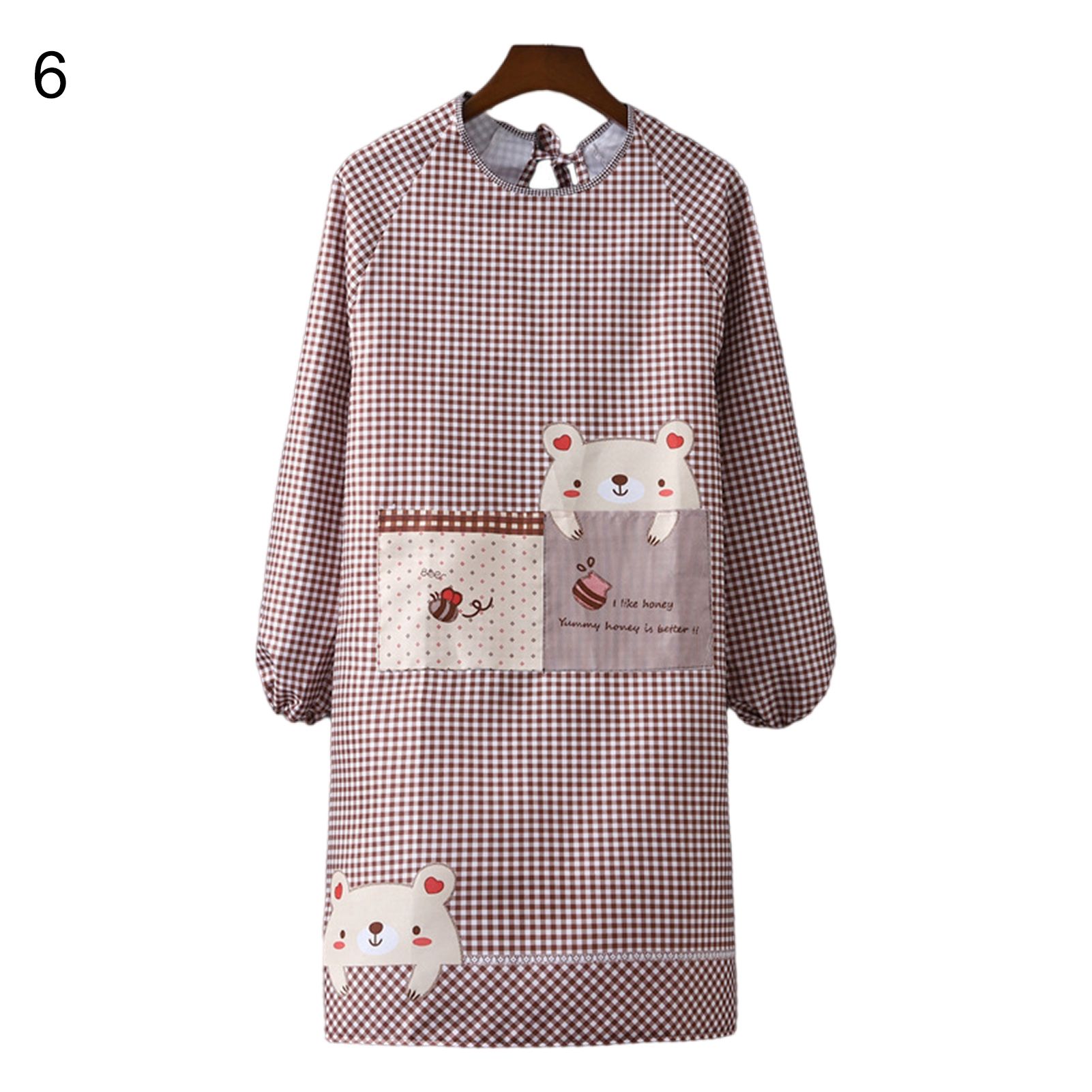 Bib Apron Round-neck Shrinkage-proof Uni Kitchen Aprons