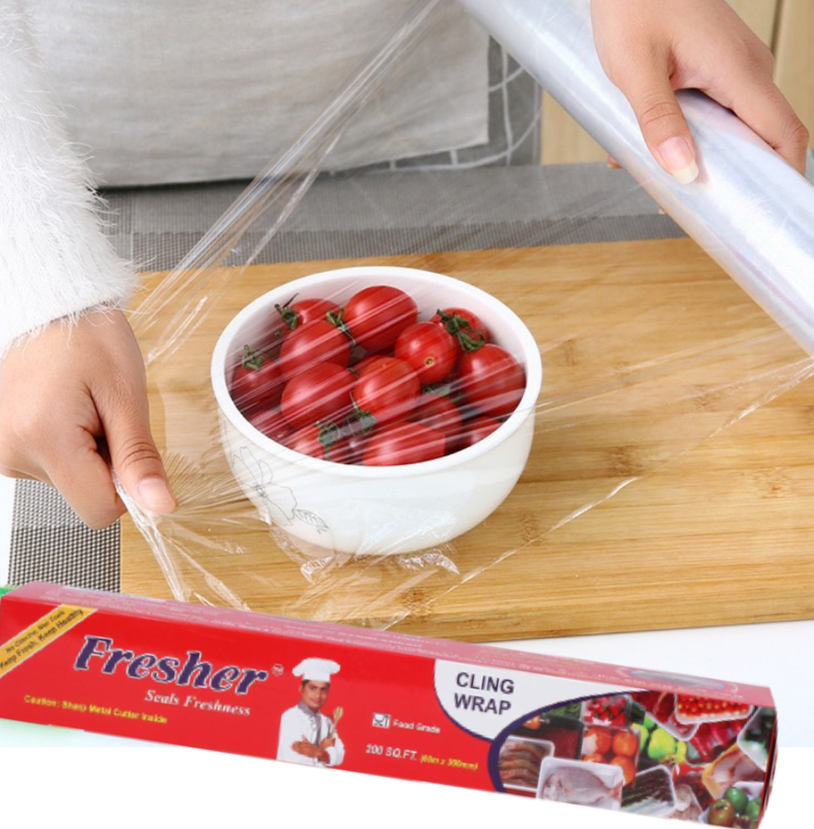 Plastic Stretch Wrap for Food /standard Cling wrap