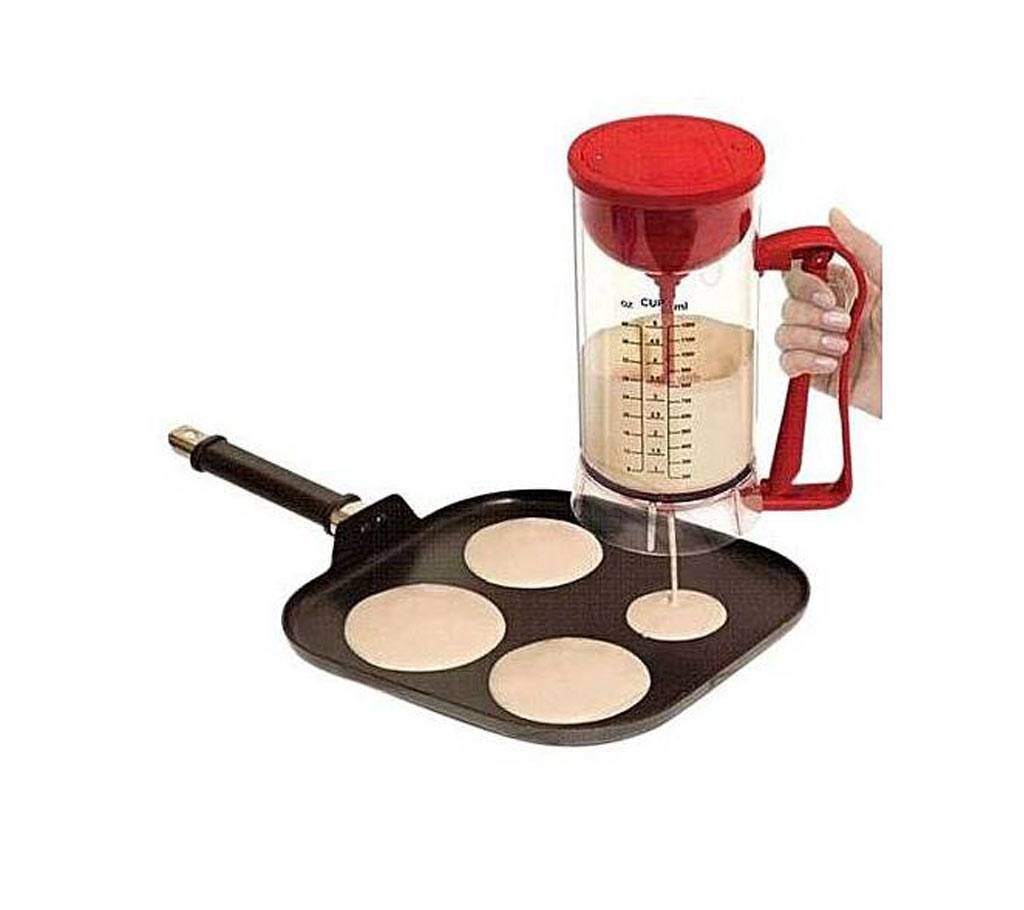 Manual Pancake Machine And Dispenser - Red