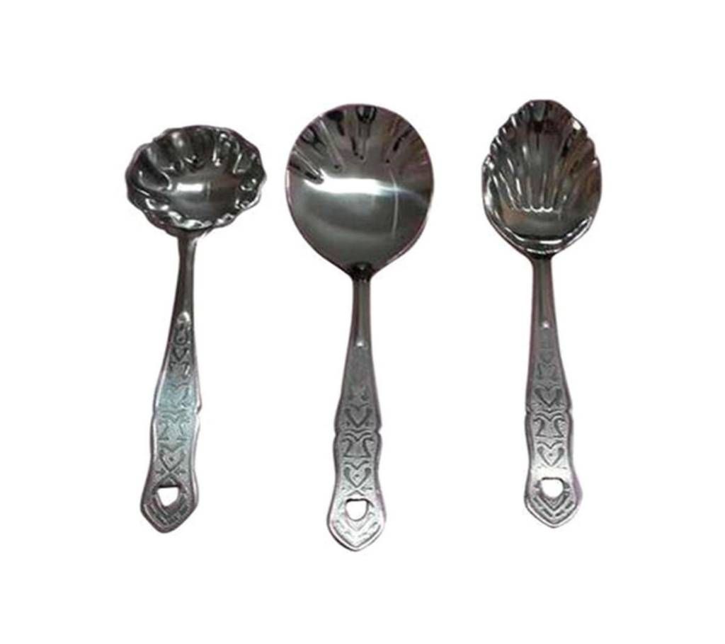 Rice Curry and Daboo 3pcs - Silver