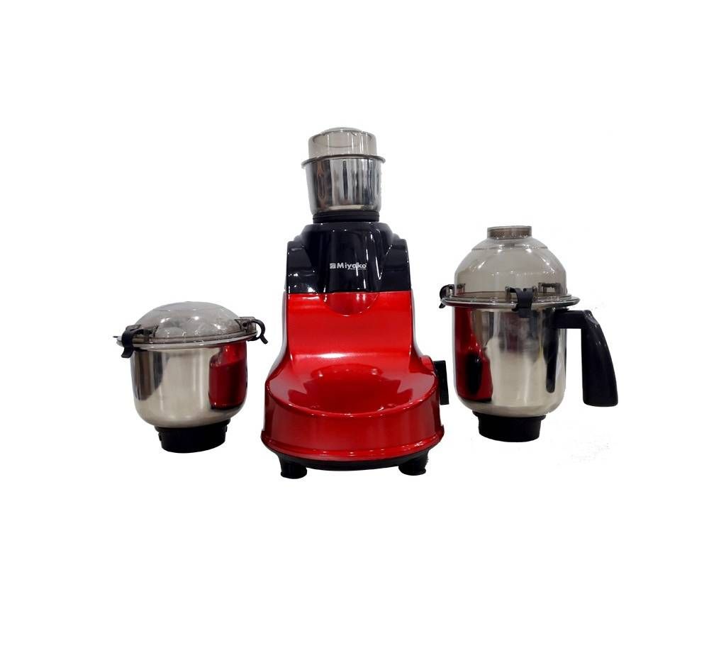 Miyako 3 in 1 Electri  Blender ( Red & Black) -750W