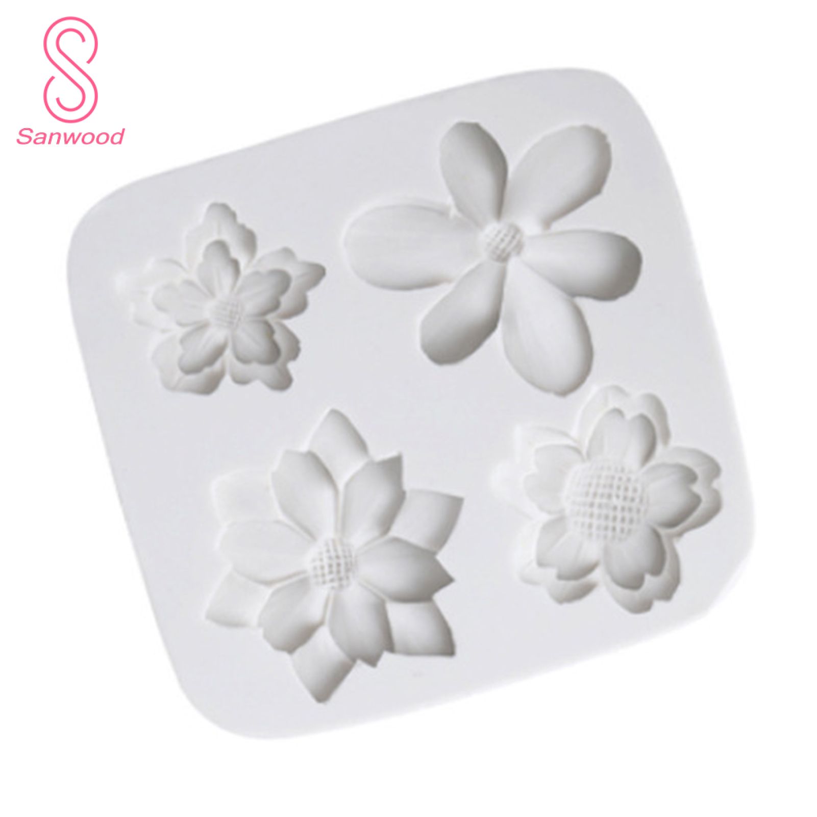 Cake Decorating Mold Marguerite Shaped Baking Mould Silicone Cupcake Chocolate Mold for Bakery