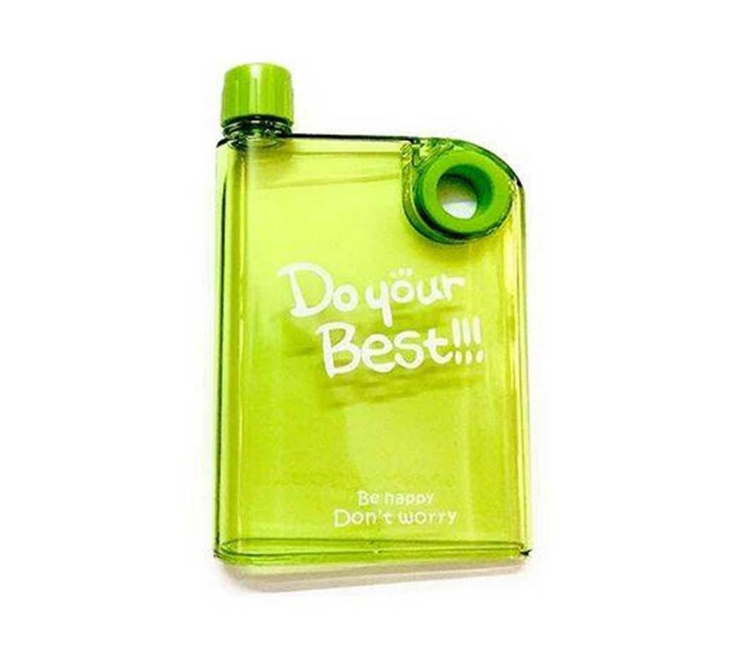 Portable NoteBook Water Bottle - 380ml