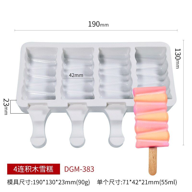 Silicone mold Chocolate mold Silicone pastry mold Baking molds for ice cream popsicle mould ice cream silicone mold
