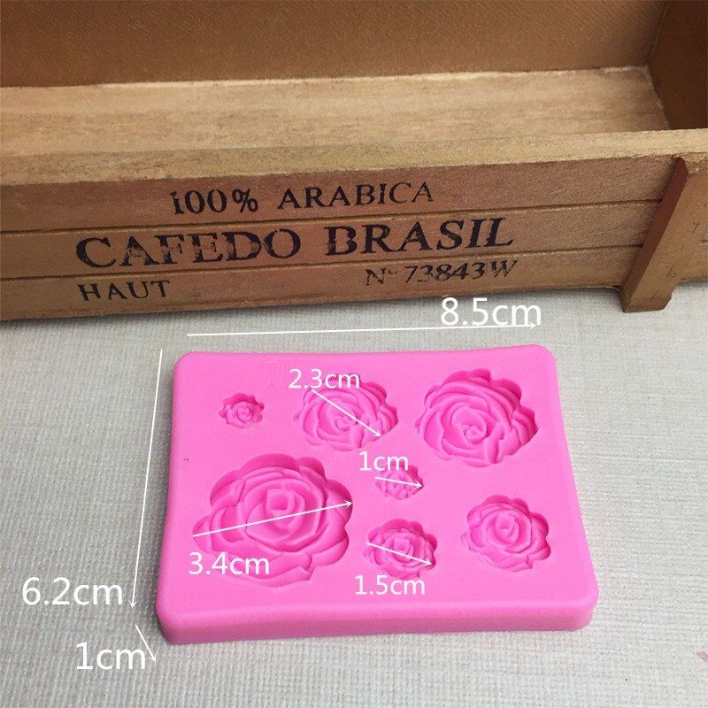 New Silicone Mold Flower Leaf DIY Fondant Cake Decorating Tools Flower Making Petal Leaf Silicone Mold Baking Wedding Party Cake