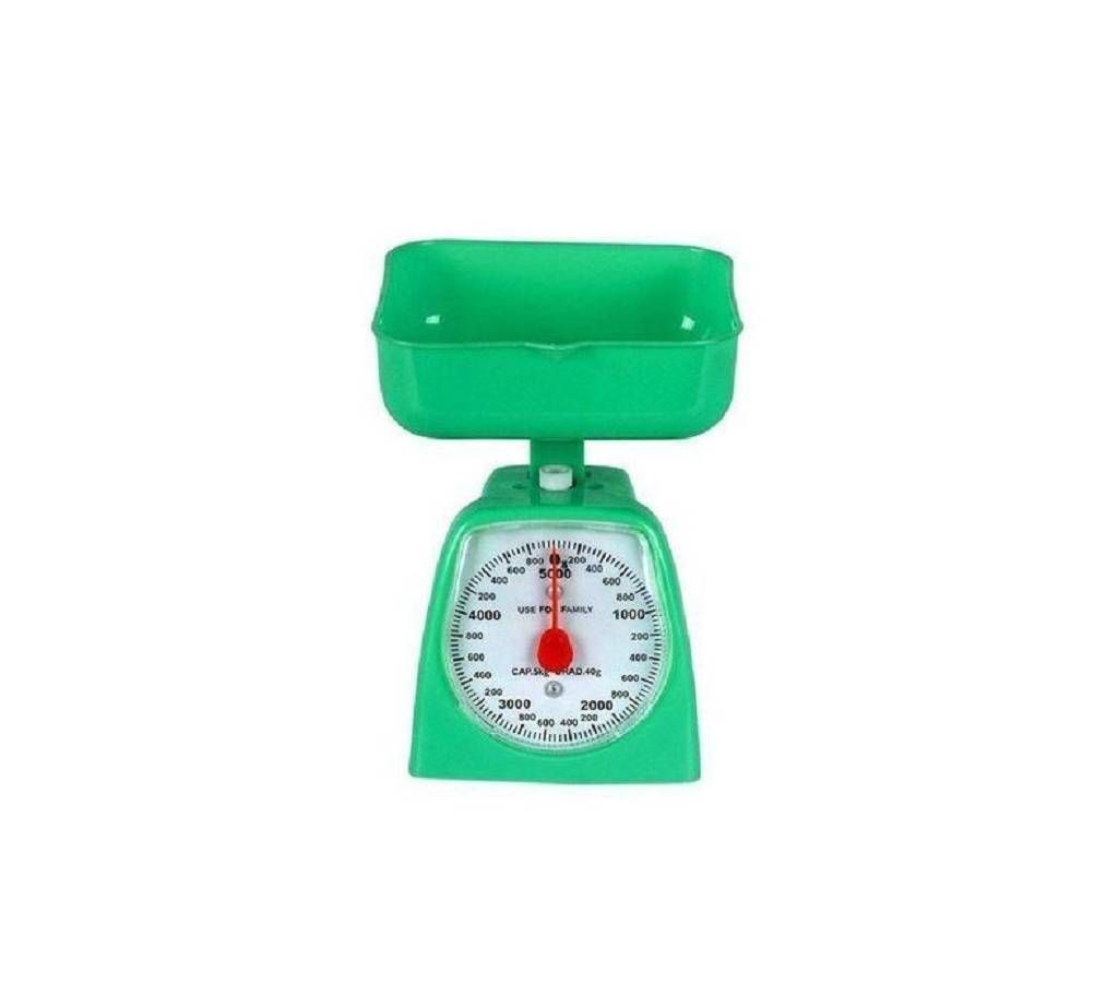 Analog Kitchen Weighing Scale 5 kg - Green