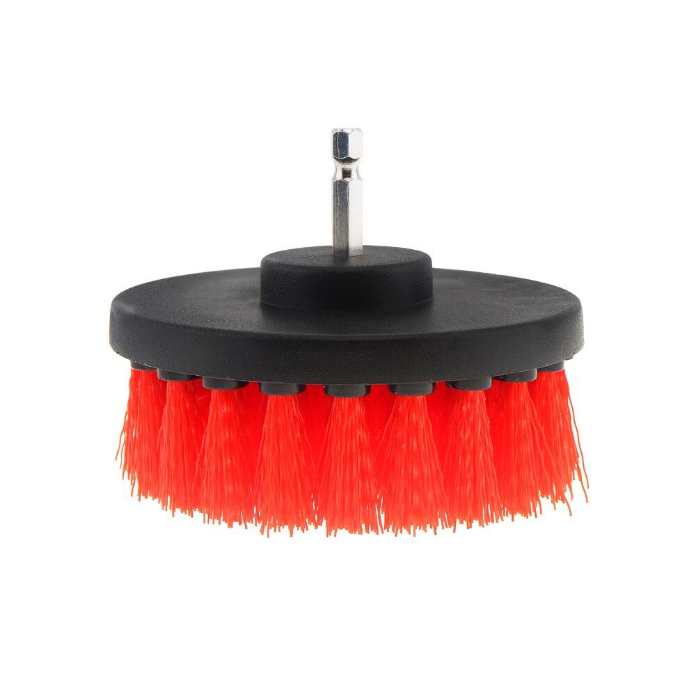 4 Inch Power Scrubber Brush ing Tool for Bathroom Drill Carpet Tile Sink Plastic Mechanical Tool Brush