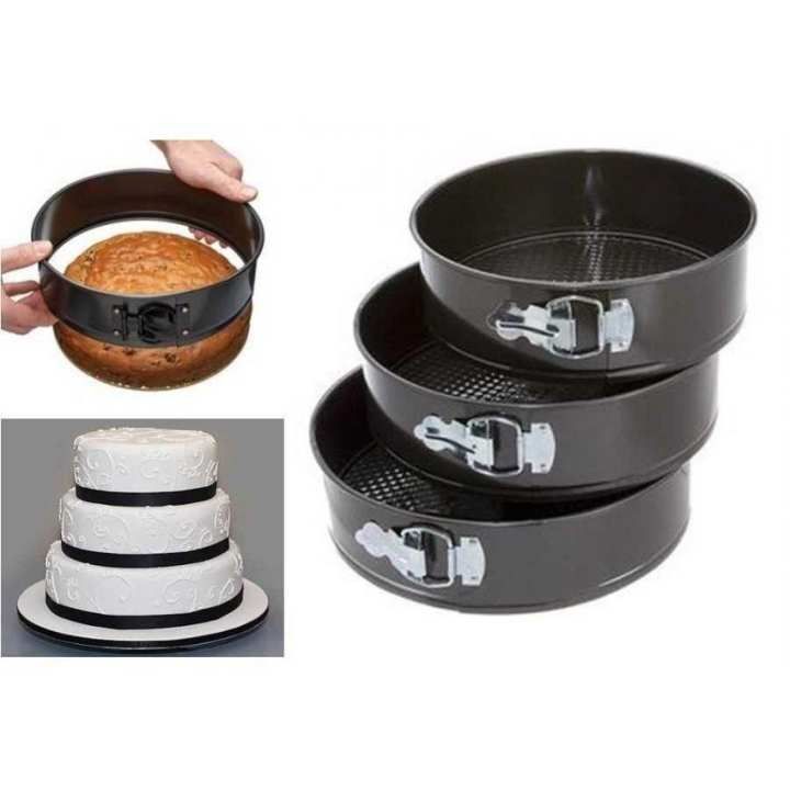 3 Pcs Round Shape Cake Mould-DNM2892-F1H7 8970 1A00