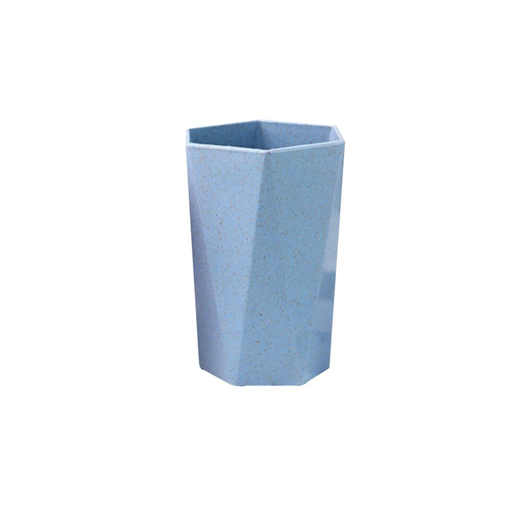 Creative Wheat Straw Toothbrush Holder Cup Toothpaste Organizer Water Cup