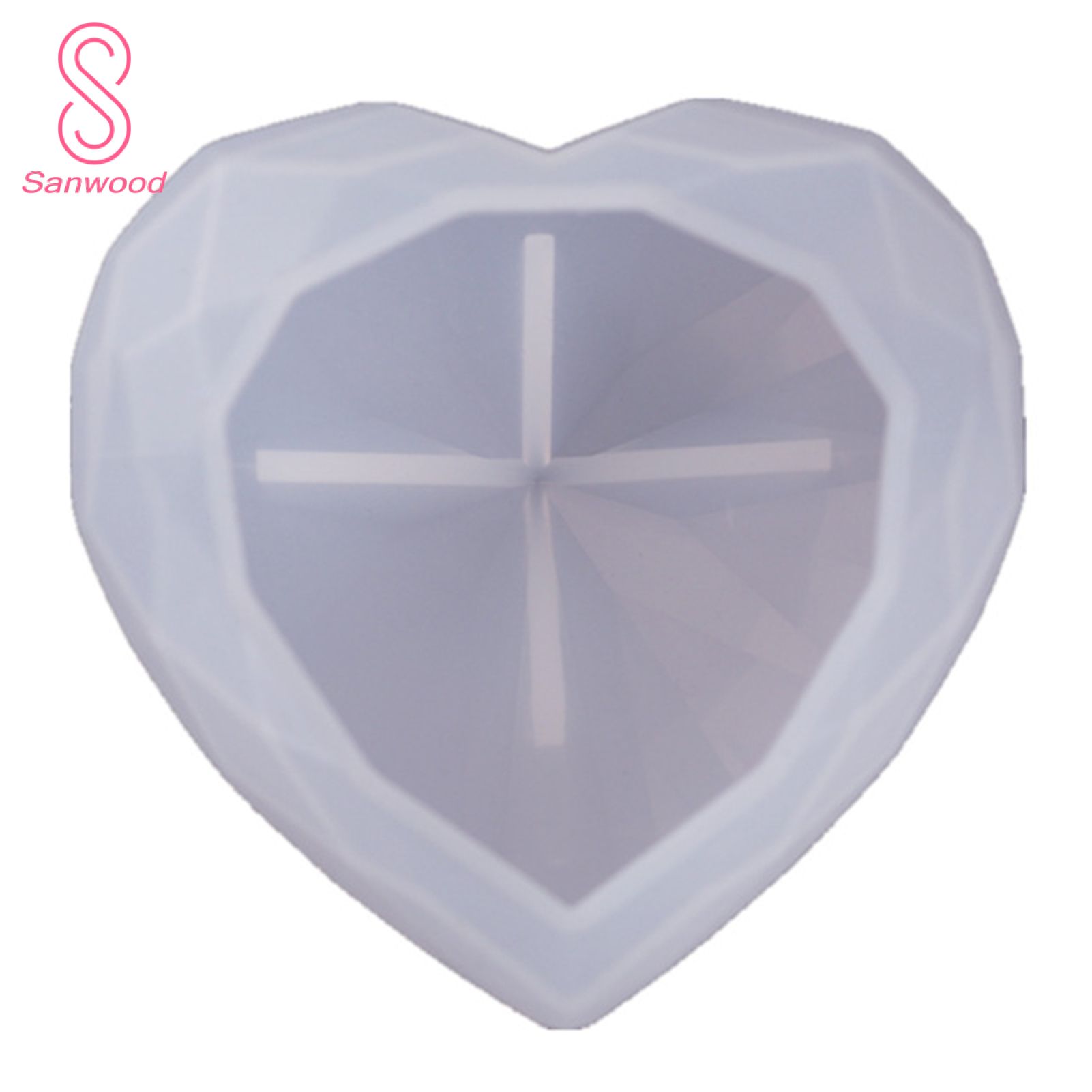 Mold Reusable Long Lasting Crystal Shape Soft Durable Resin Epoxy Mould for DIY