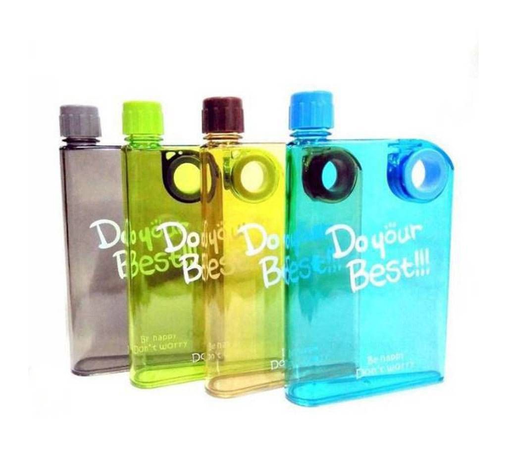 Notebook water bottle 380ml - 1 pcs