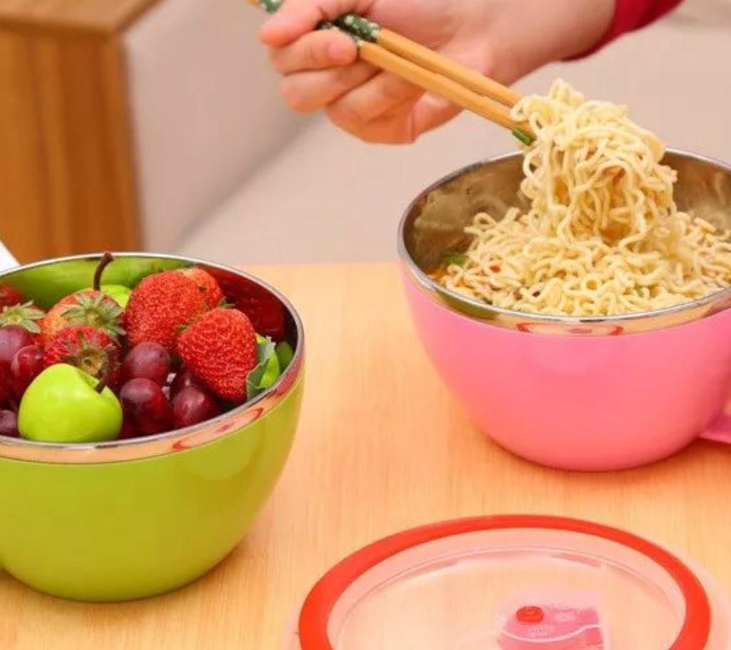 Stainless Steel Bowl pink