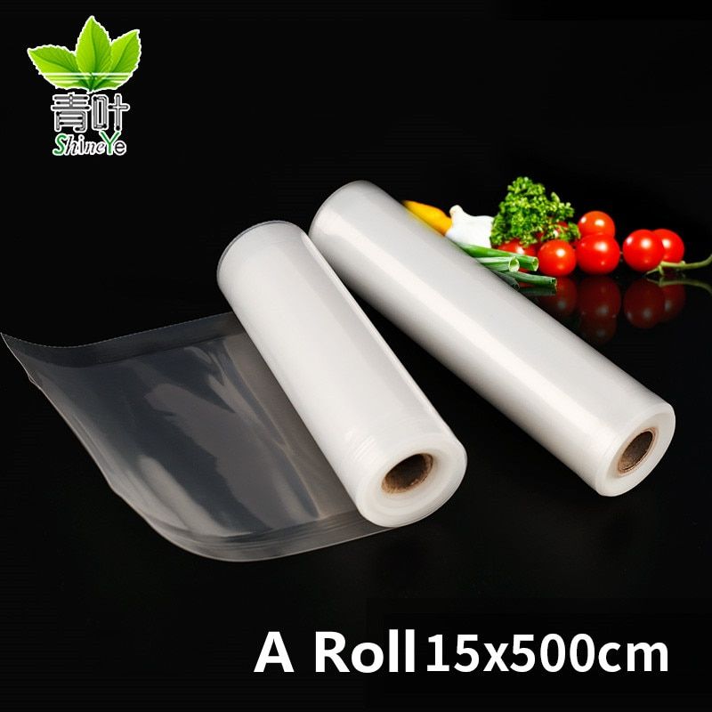A Roll Vacuum Smooth Bag Food Vacuum Bag Storage Bags For Vacuum Sealer Food Fresh Long Keeping for DZ-2SE DZ-2SD DZ-300 P-290