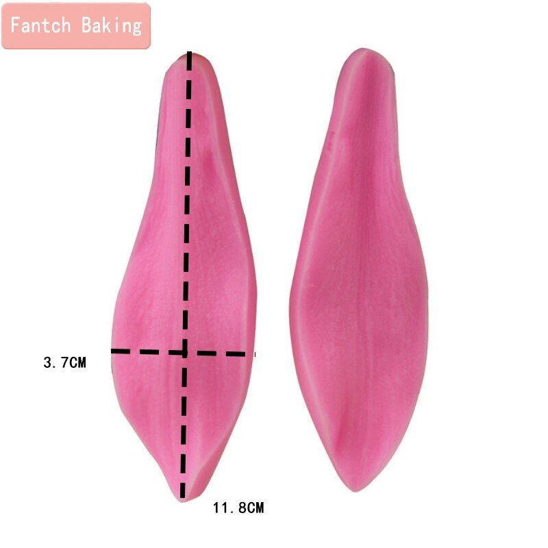 Flower Leaf Silicone Cake Mold Press For Fondant Cupcake Chocolate Baking Decoration Tool Leaves Mold DIY Clay Handmold