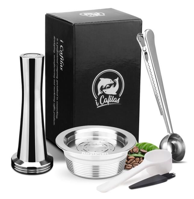 ICafilas Stainless Steel For Lavazaa a modo mio Reu Coffee Capsule Filter For Lavazzaa A Modo Mio Jolie/Tiny & LM3100