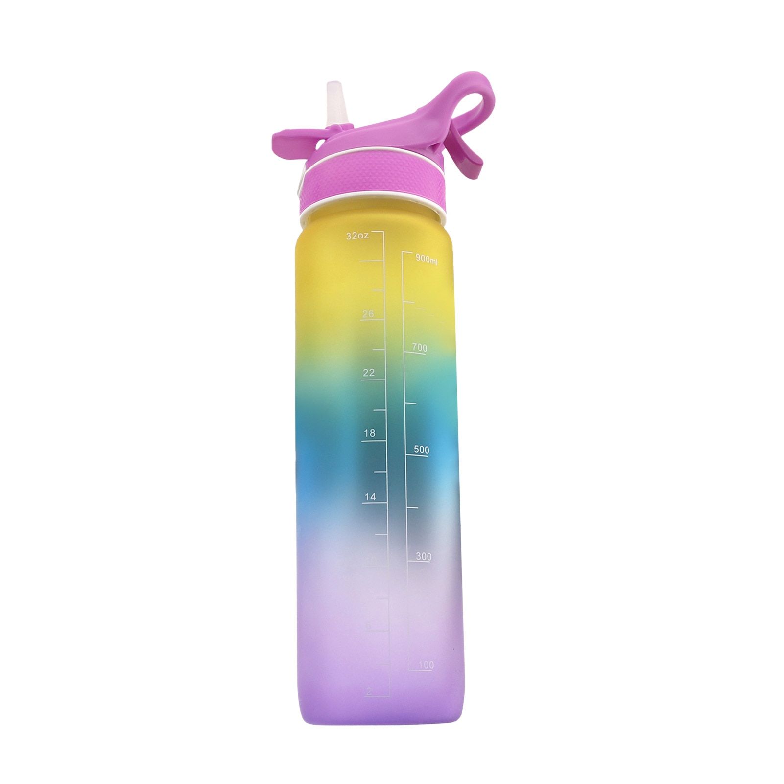 Student Water Cup Drinking Bottle With Straw Lid Boys And Girls Water Bottles For School Outdoor Drinking Bottle 750ml Water Cup