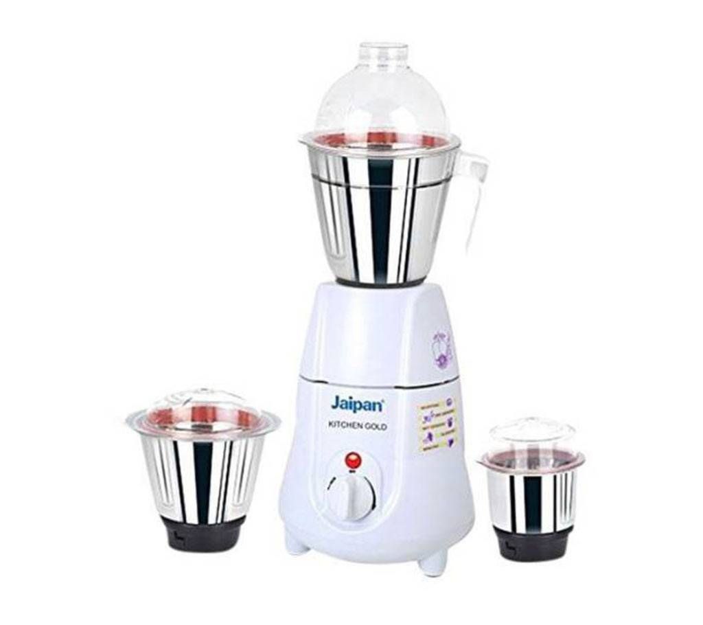 Jaipan Kitchen Gold Mixer Grinder - 500W - White