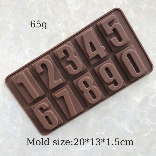 Capital Letter Concrete Mold Aromatherapy Gypsum Plaster Crafts Silicon Mould English Alphabet DIY Chocolate Molds