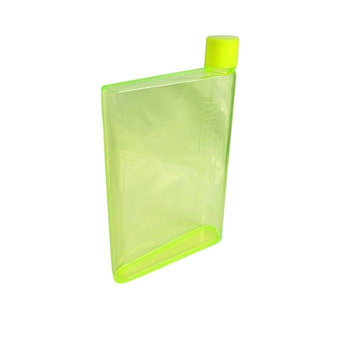 Notebook Water Bottle 380Ml - Green