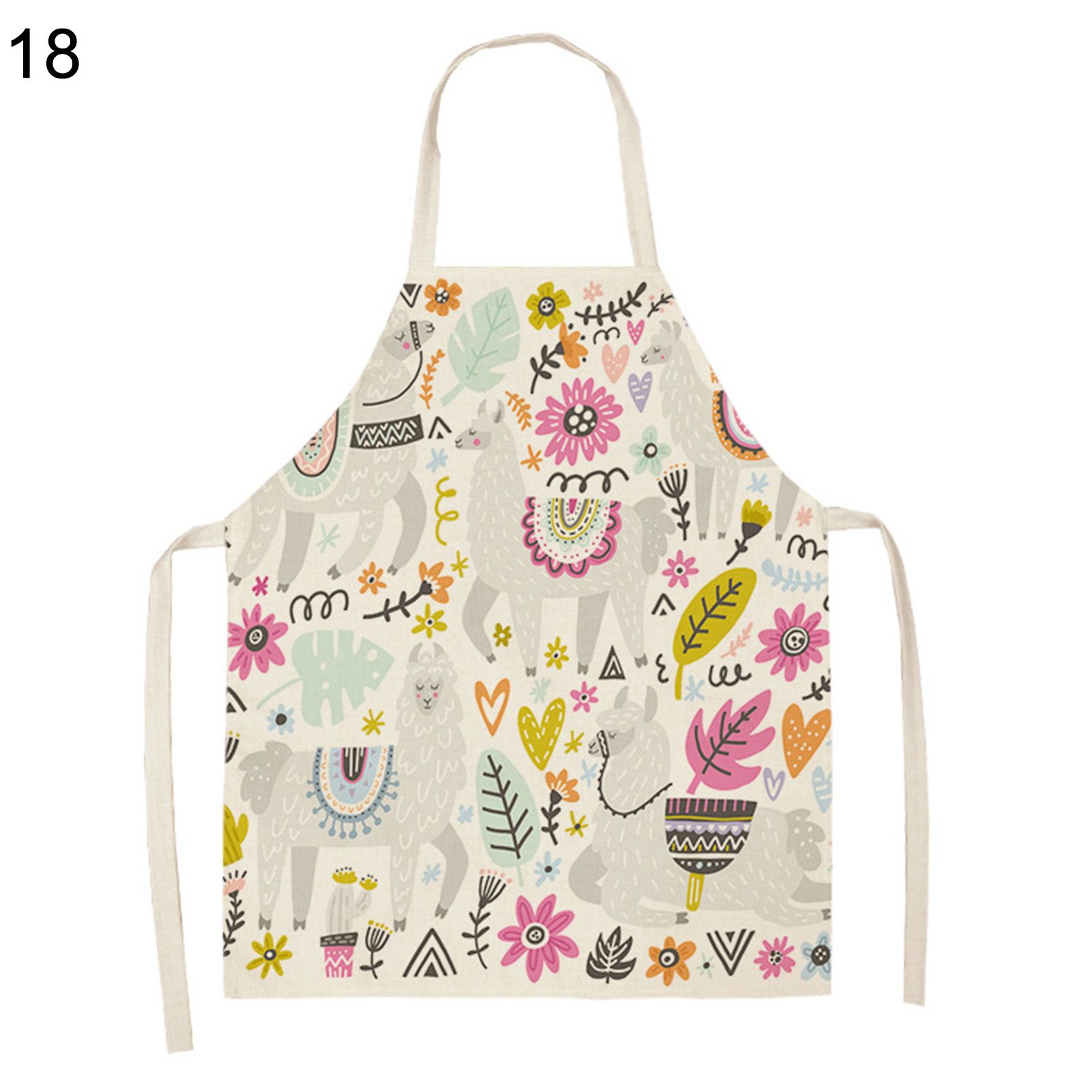 Cute Apron Easy Clean Men Women Cooking Bib Apron