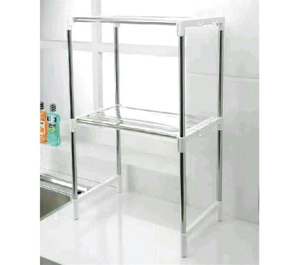 Double Layer Microwave Oven Storage Racks