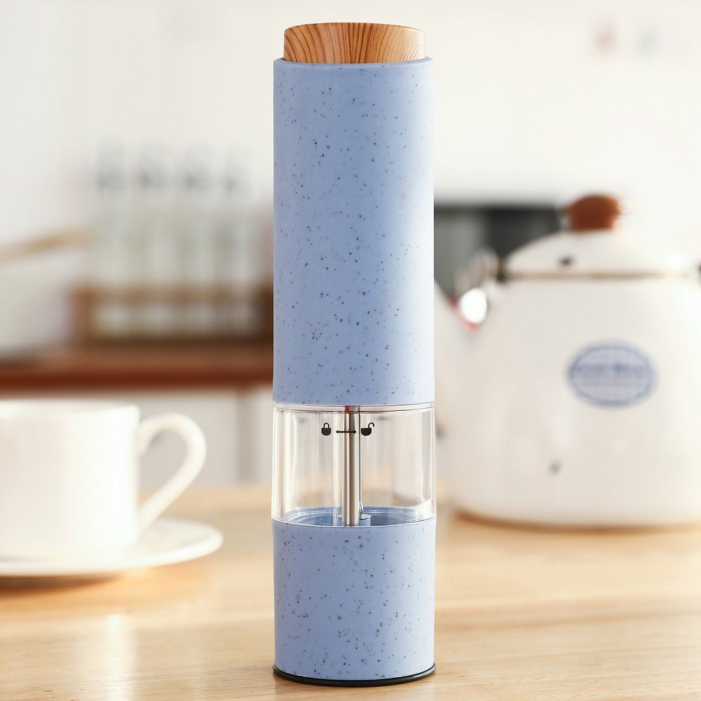 Salt Pepper Mill Electric Grinder Spice Container Condiment Jar Holder Grinding Bottle professional design
