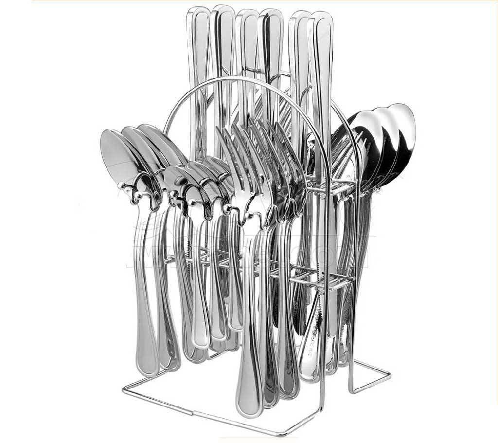 Stainless steel cutlery set (24 Pieces)