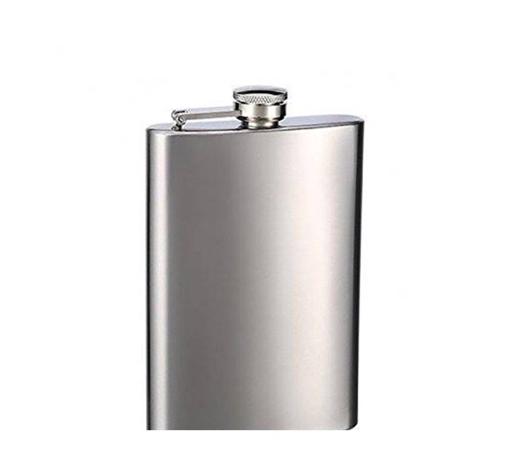 Hip Flask Pocket Drinks Holder - Silver