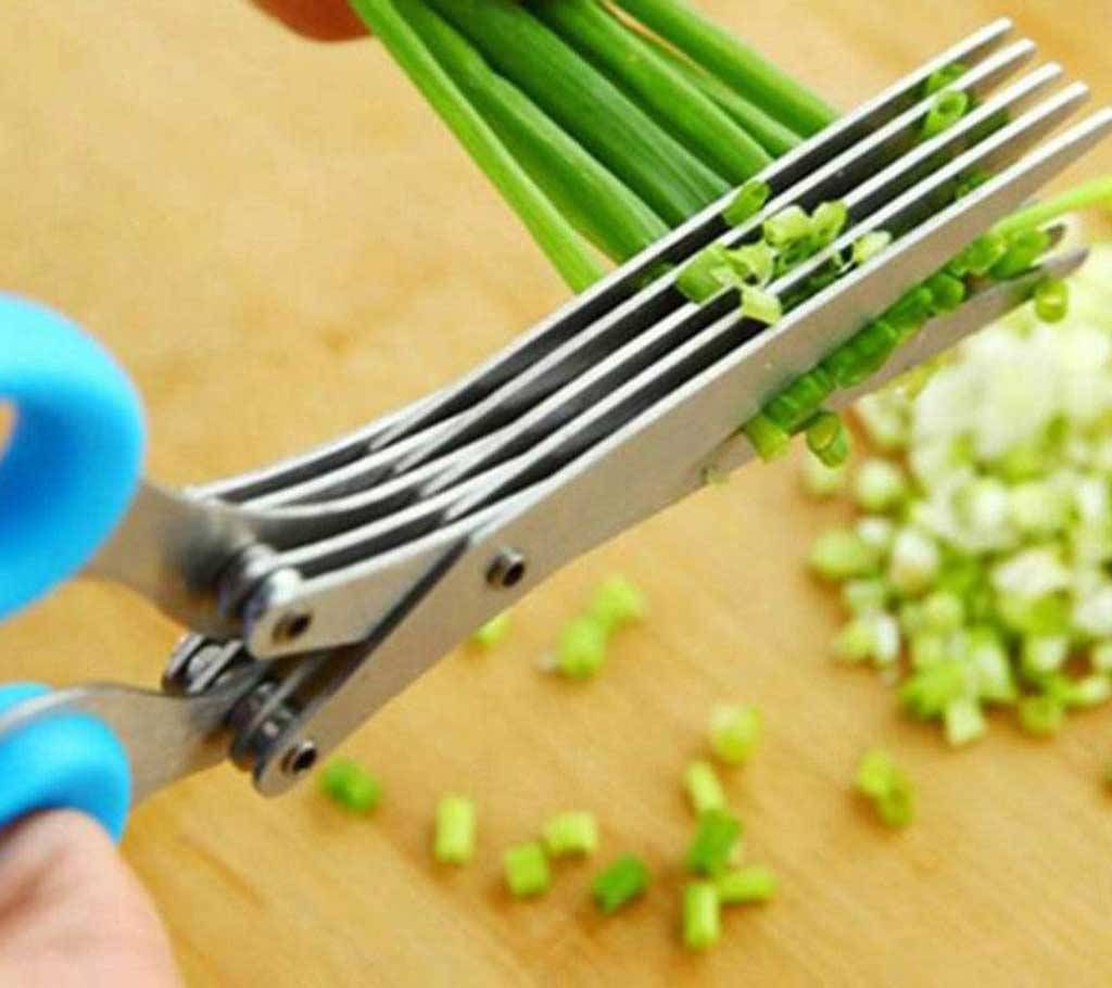 kitchen steel scissor (5 Layer) 