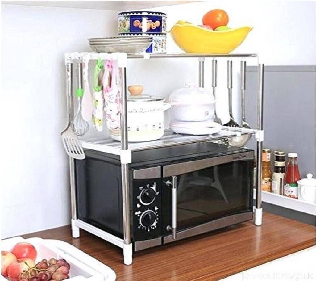 Microwave Storage Shelf