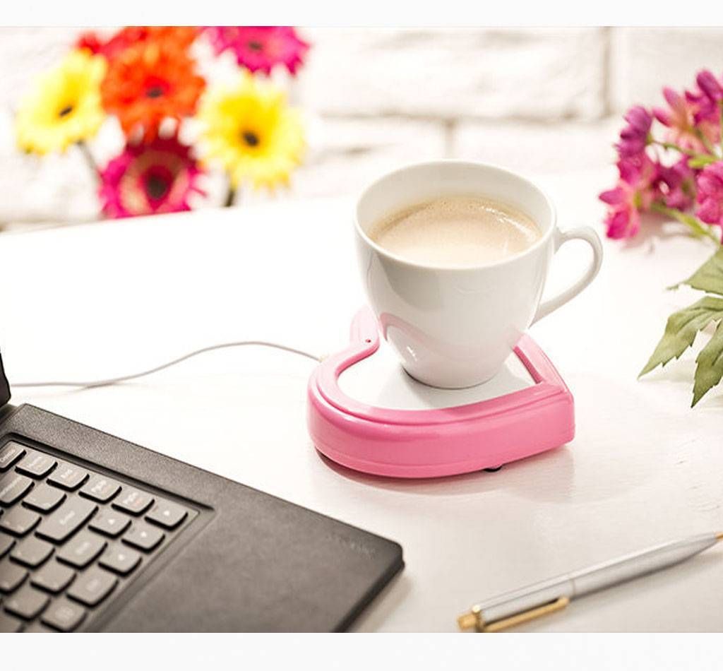 Love hsaped USB cup warmer