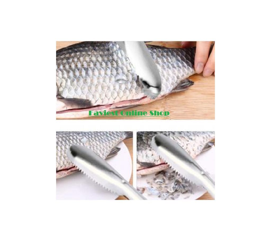 Fish Skin Brush Scraping Fishing Scale Brush Graters Fast Remove Fish knife Cleaning Peeler Scaler Scraper