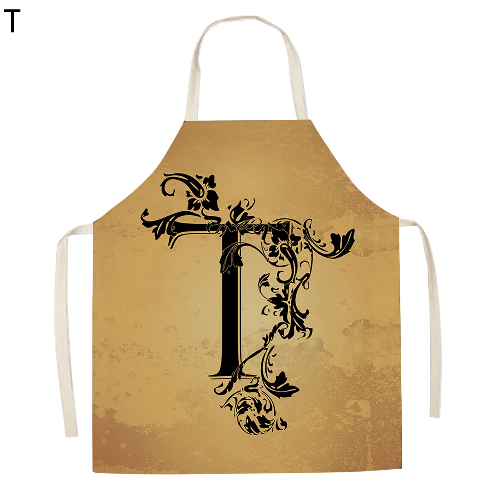 Kitcn Apron Sleeveless Alphabet Pted Long Cf Kitcn Bib