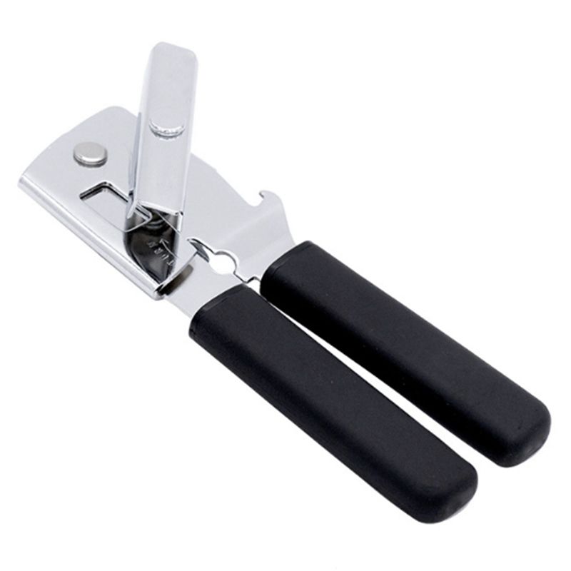 Portable Can Opener with Non-Slip Handle Multifunctional Can