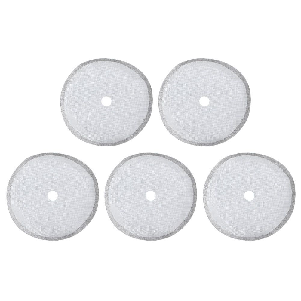 5Pcs 304 Stainless Steel Coffee Filter Portable Detachable Pot Mesh Accessory