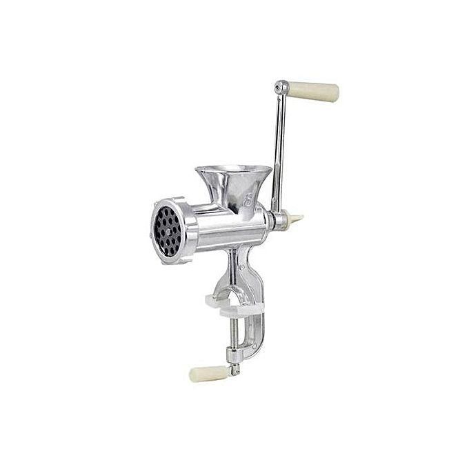 Manual Multi functional Meat Mincer - Silver