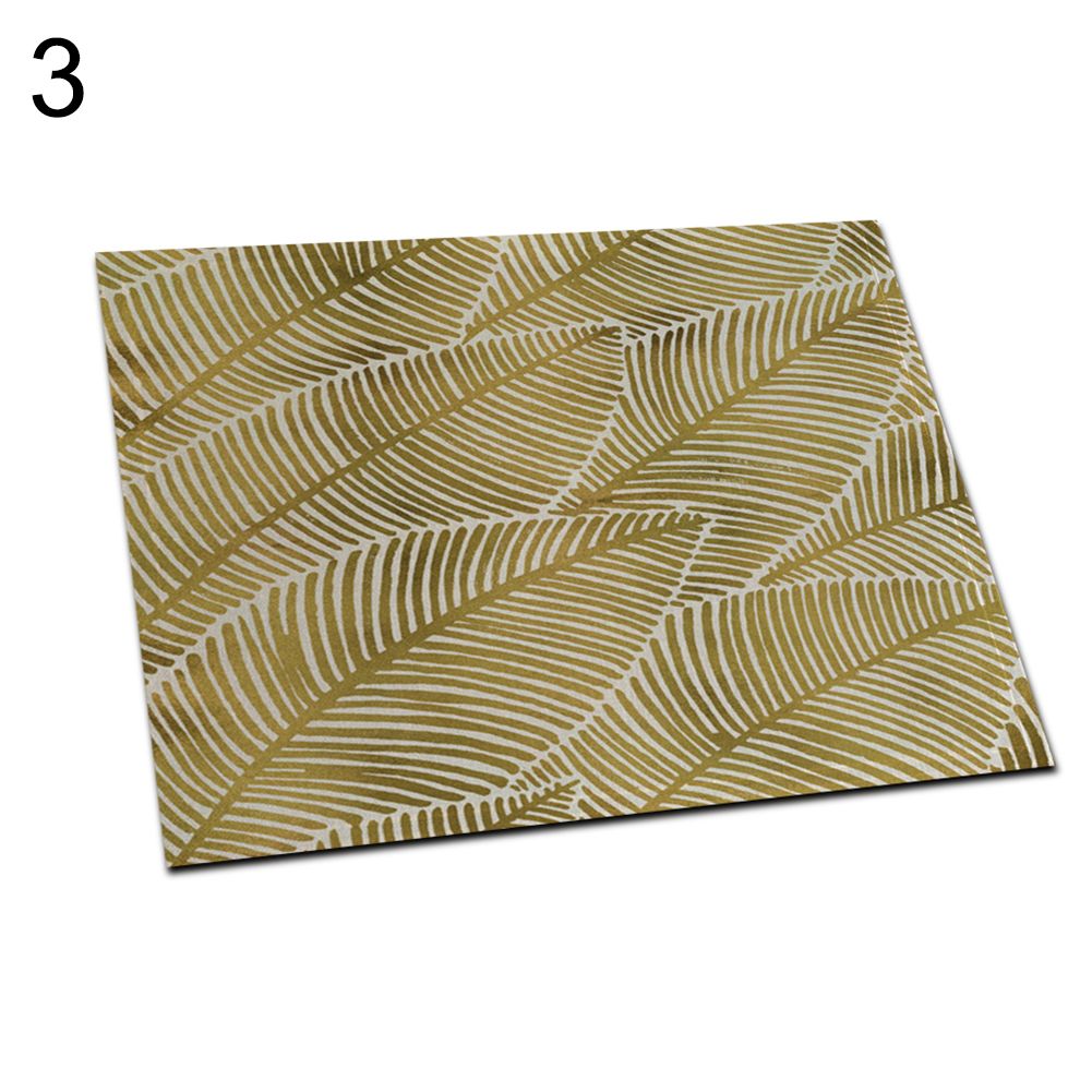 Lovely Leaves Design Heat Insulation Pad Kitchen Dining Table Mat Placemat Decor